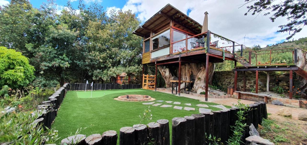 Вилла Casa En El Arbol Суэска Экстерьер фото